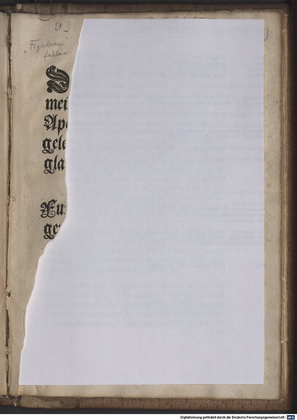 Cranach, Lucas: Das Symbolum oder gemeine Bekentnis der zwelff Aposteln, darinn der grund gelegt ist des Christlichen glaubens, auffs kürtzte ausgelegt vnd erkleret Wittemberg 1539 (Res/2 A.lat.b. 565#Beibd.1)