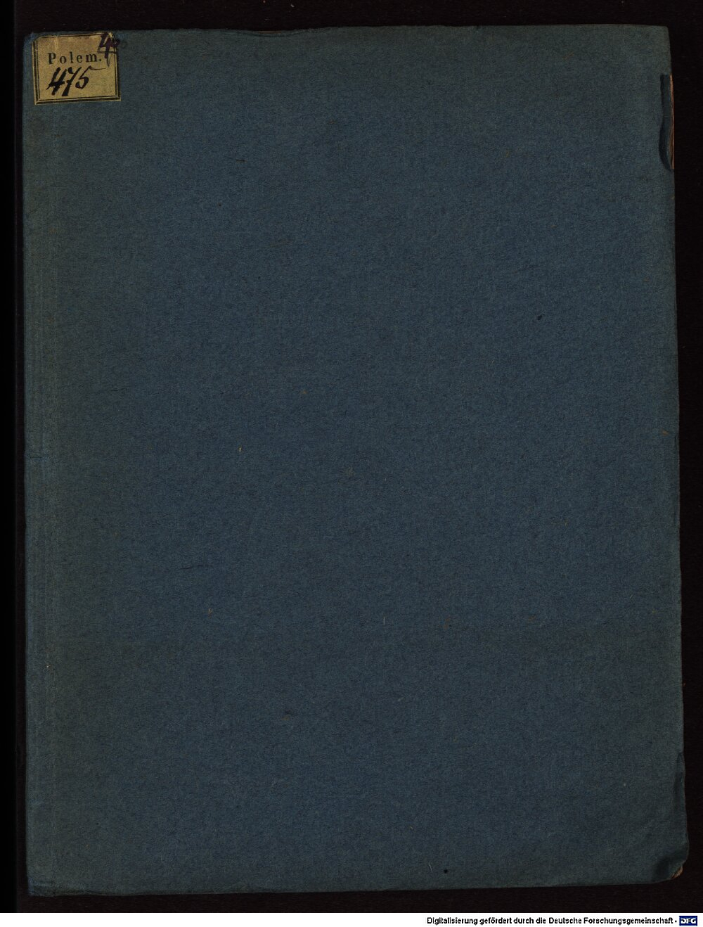 Bugenhagen, Johannes: Etlich Christliche bedencken von der Mess und andern Cerimonien Wittemberg 1525 (4 Polem. 475)