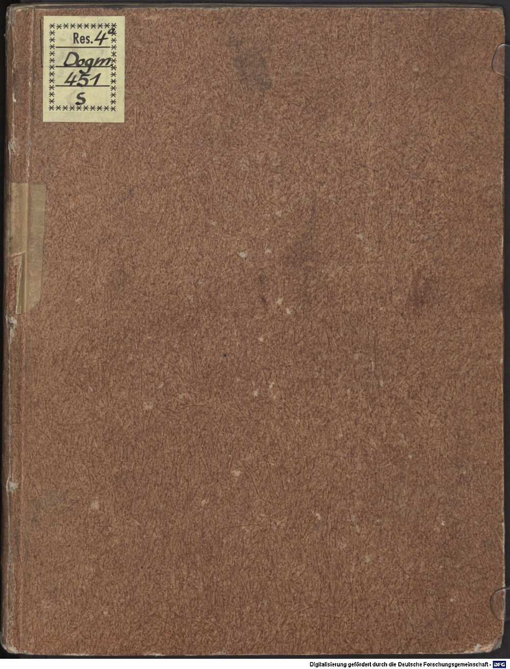 Ricius, Paulus: In Apostolorvm Simbolvm Pavli Ricii Oratoris Philosophi Et Theologi Ocvlatissimi, A Priori Demonstrativvs Dialogvs Augustae Vindelicae 1514 (Res/4 Dogm. 451 s)