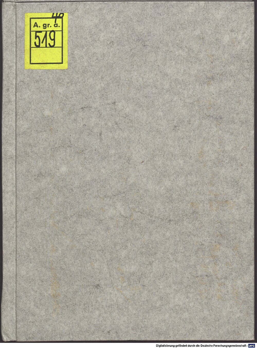 Homerus: Batrachomyomachia Lipsia 1523 (4 A.gr.a. 519)