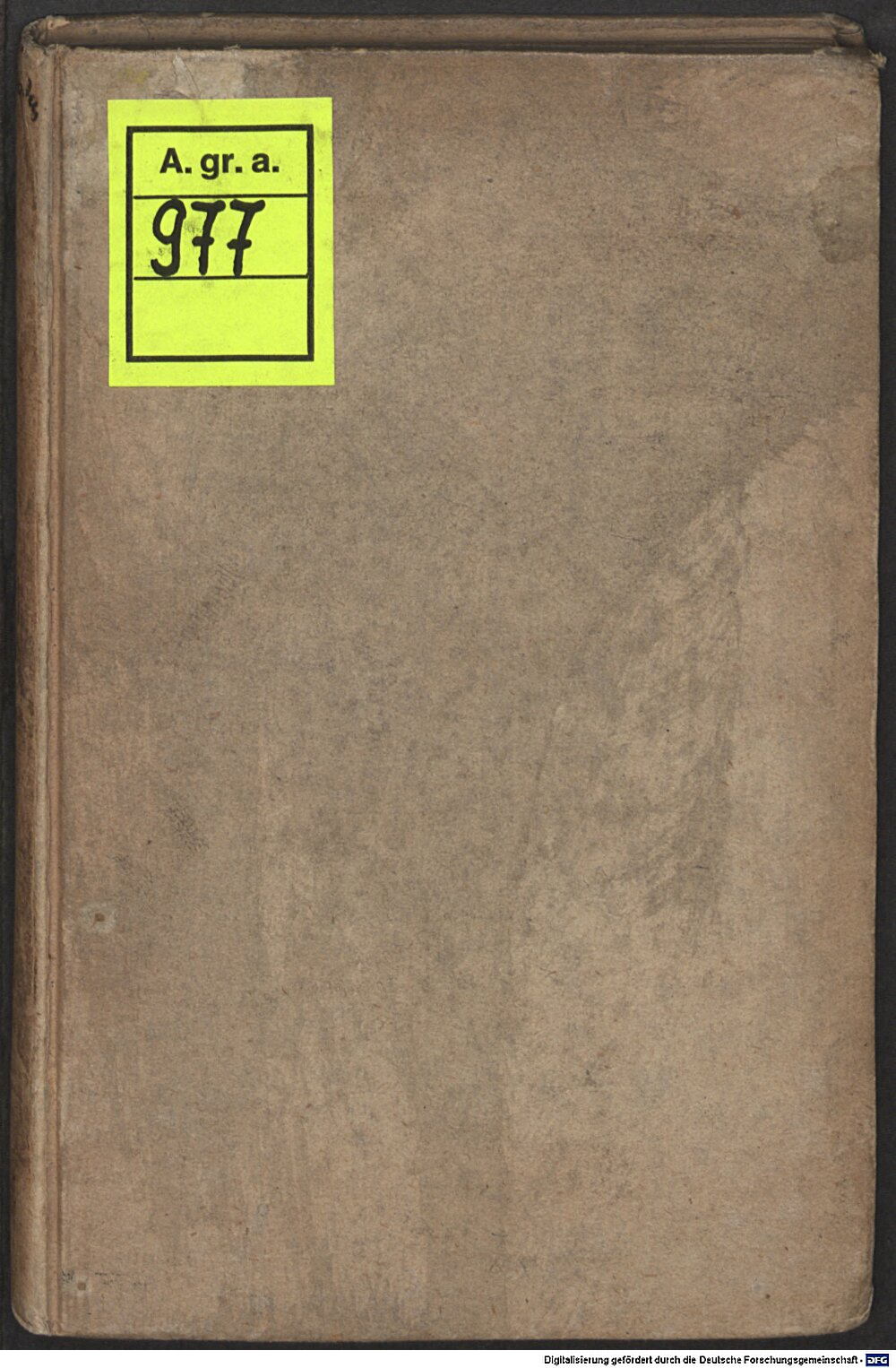 Hesiodus: Opera et dies. Haganoa 1535 (A.gr.a. 977)