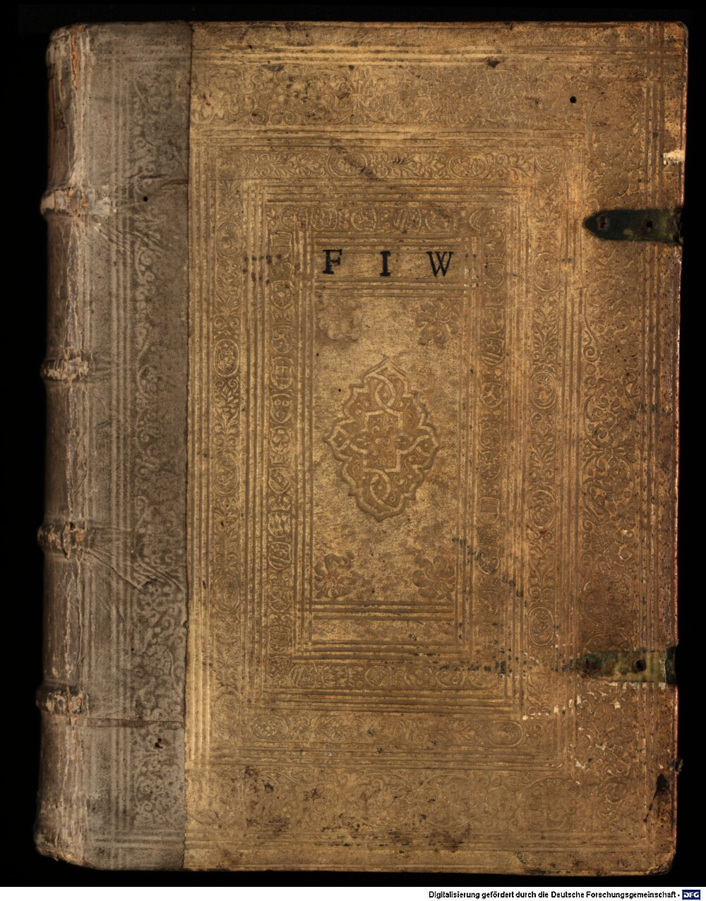 Fonseca, Pedro da: Commentariorvm Petri Fonsecae Lvsitani, Doctoris Theologi Societatis Iesv, In Libros Metaphysicorum Aristotelis Stagiritae, Tomvs ... Francofvrti (1599) (4 A.gr.b. 391-1)
