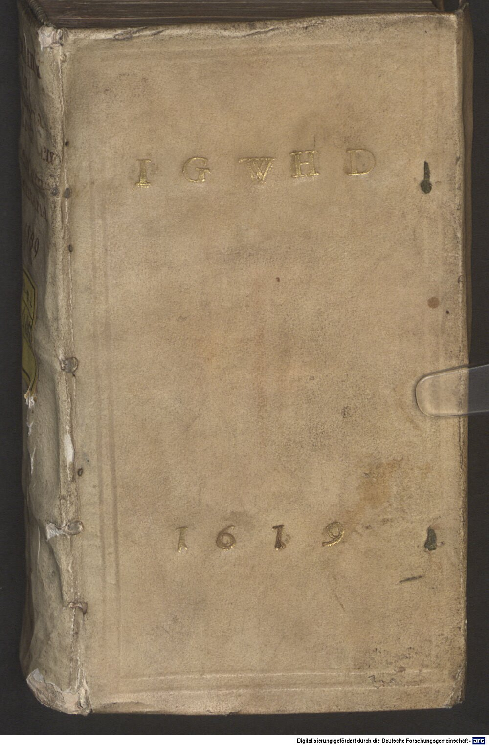 Aristophanes: Q. Septimii Florentis Christiani in Aristophanis Irenam vel pacem commentaria glossemata Lutetia 1589 (A.gr.a. 445)
