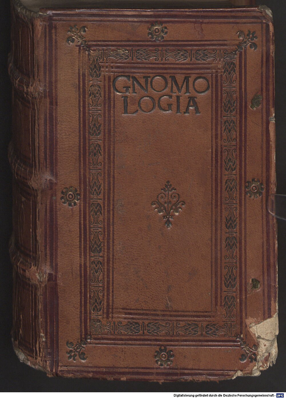 Demosthenes: Gnomologia Demosthenica: Hoc est, Sententiae breues & illustres, ex Demosthene & Aeschine, Graecorum Oratorum principibus, Ad Lingvae Graecae elegantem copiam, Rervmqve multiuariam cognitionem comparandam Basileae 1570 (A.gr.b. 1223-1/5#3)