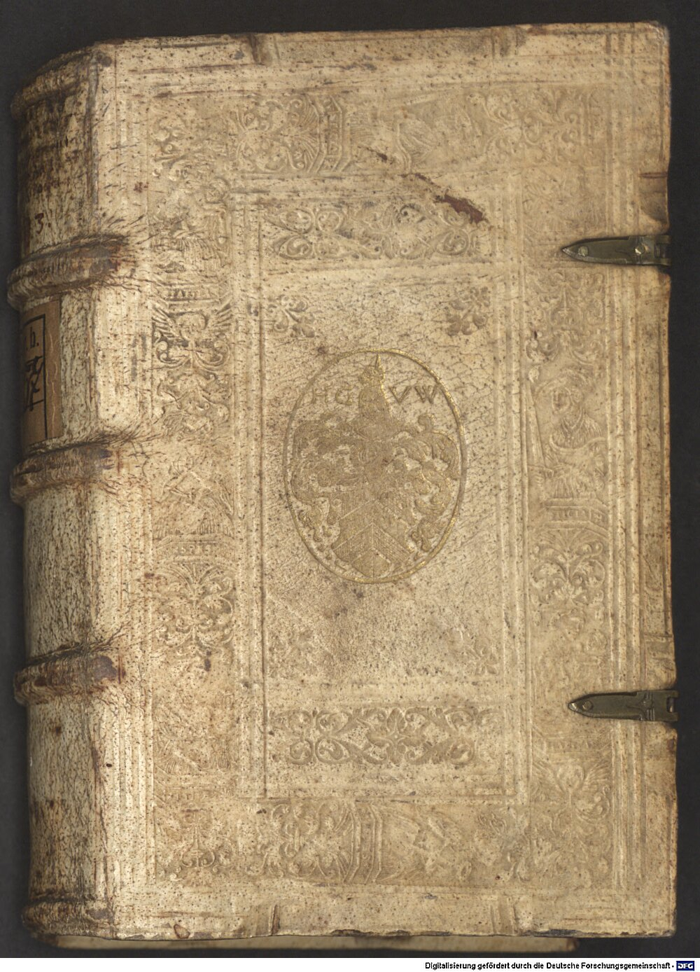 Herodotus: Historiae libri IX et de vita Homeri libellus Frankfurtum 1584 (A.gr.b. 1757)