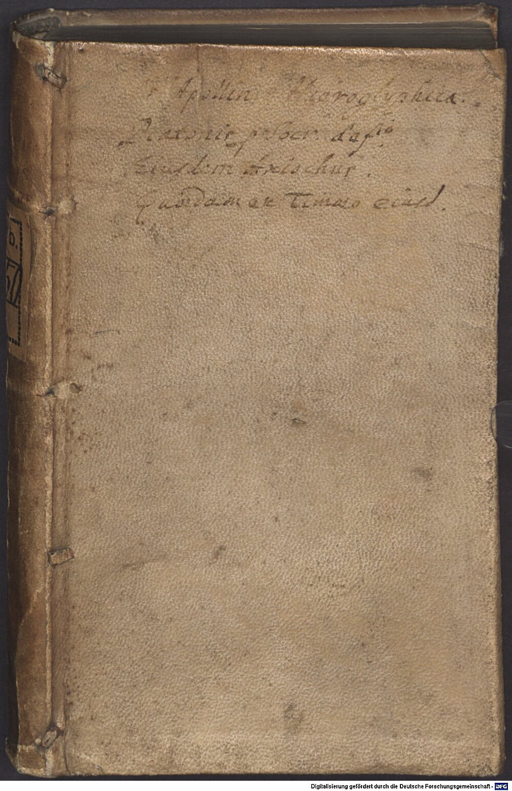 Plato: Pro Socrate defensio Argentoratum 1591 (A.gr.b. 2550)