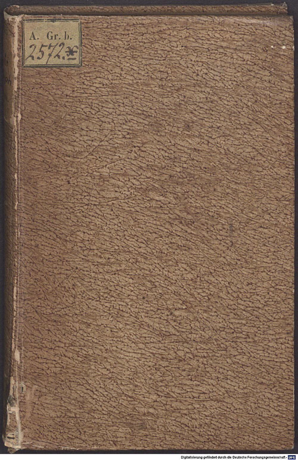 Plato: Euthyphron i. e. De Sancto dialogus Marpurgum 1596 (A.gr.b. 2572 x)
