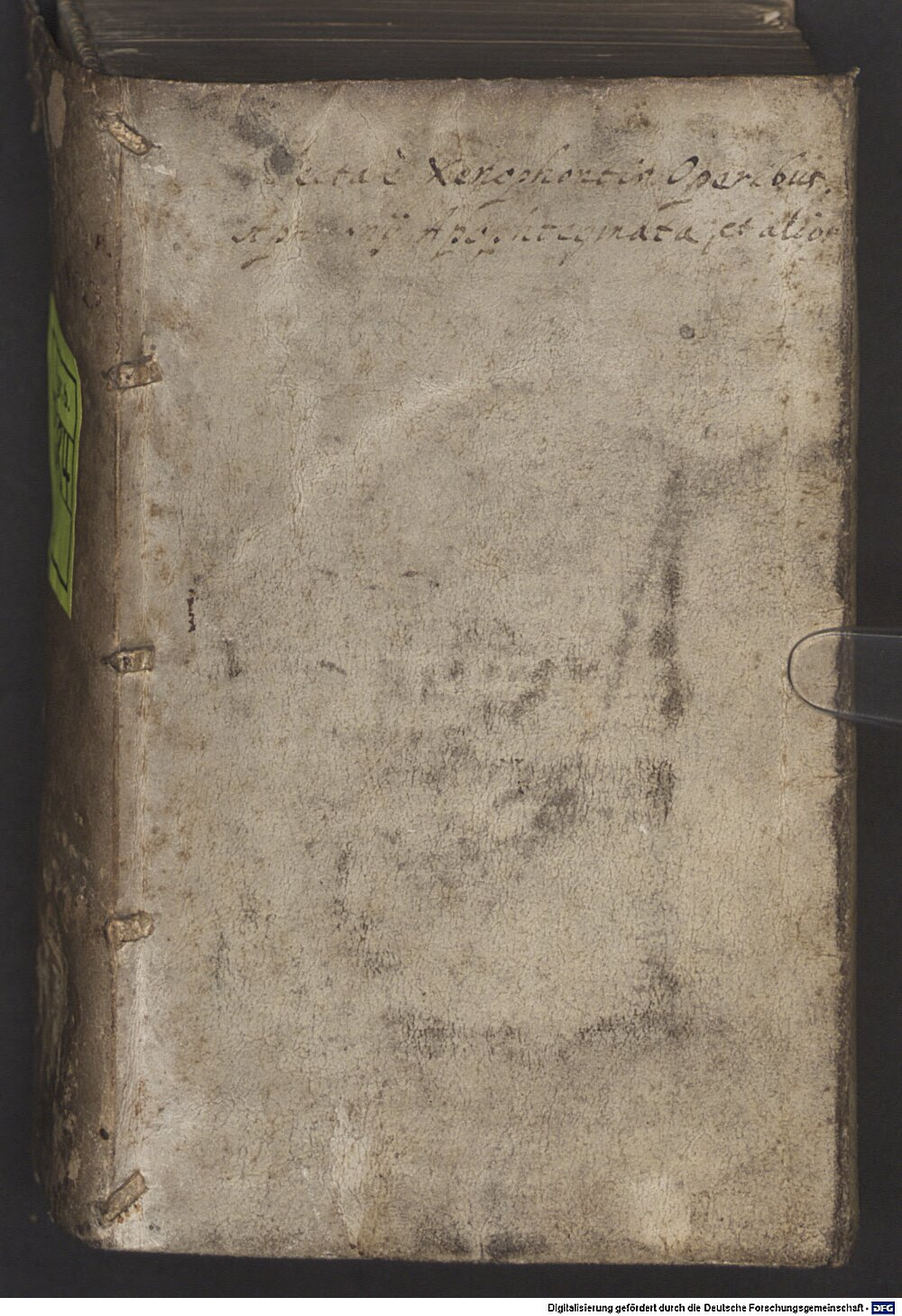 Xenophon: Selecta quaedam ex Xenophontis operibus Roma 1588 (A.gr.b. 3384)