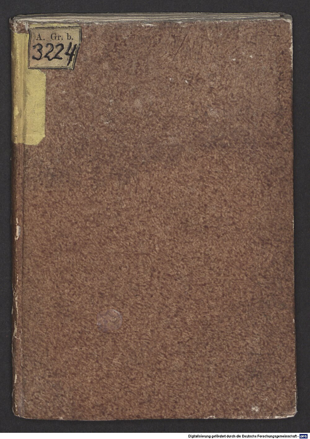 Theophrastus: Libellus de Notis morum Basilea 1531 (A.gr.b. 3224)