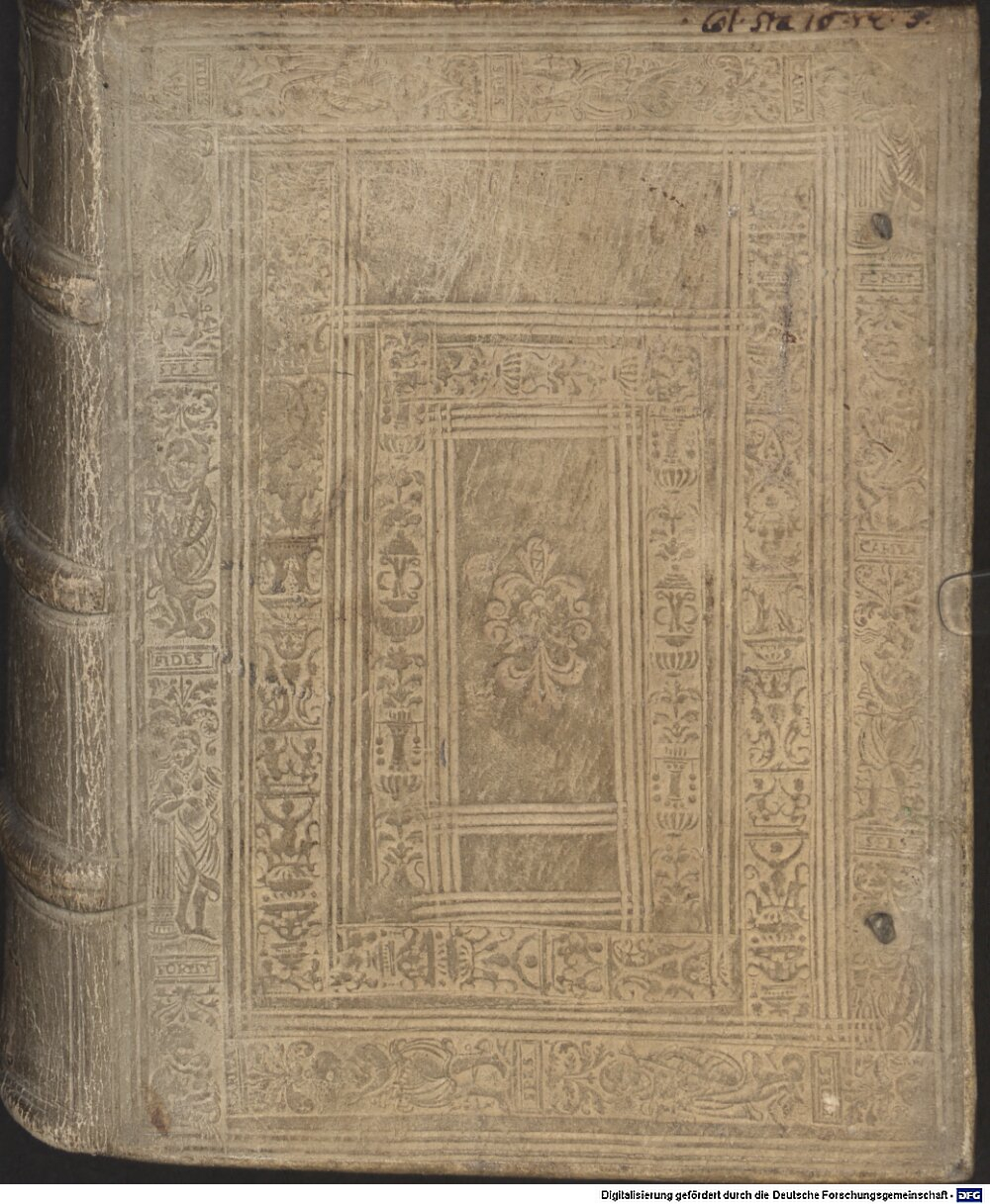 Hyperius, Andreas: Ein trewer und Christlicher Rath, wie man die Heilige Schrifft teglich lesen ... soll Mühlhausen 1562 (4 Asc. 485)