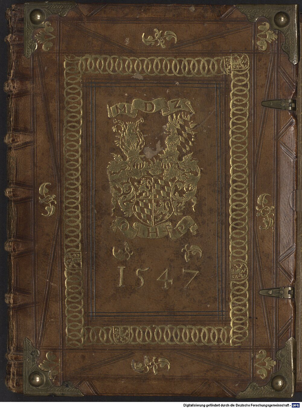 Hedio, Caspar: Trost geschrifft Neuburgi Danubii 1546 (Cgm 6614)