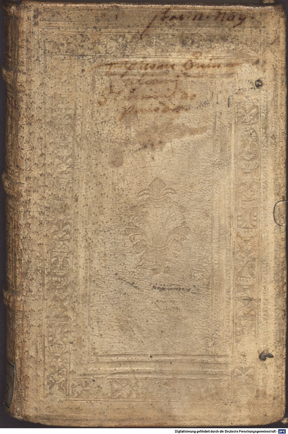 Quintilianus, Marcus Fabius: Institutiones oratoriae Parisii 1554 (A.lat.b. 1520)