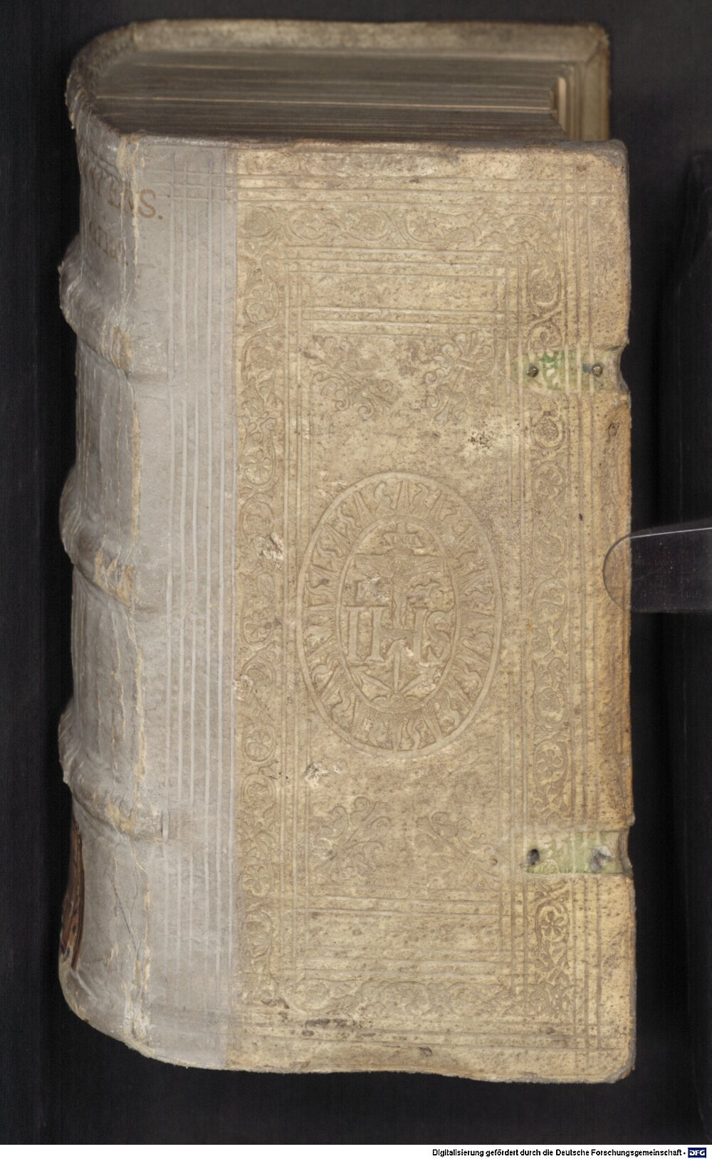 Luis <de Granada>: De Devotione, Excellentia, Vtilitate, Et Necessitate Orationis, De Ieivnio Et Eleemosyna, Speculum vitae humanae, ac de Eucharistia, libri tres Colonia 1592 (Asc. 2200)