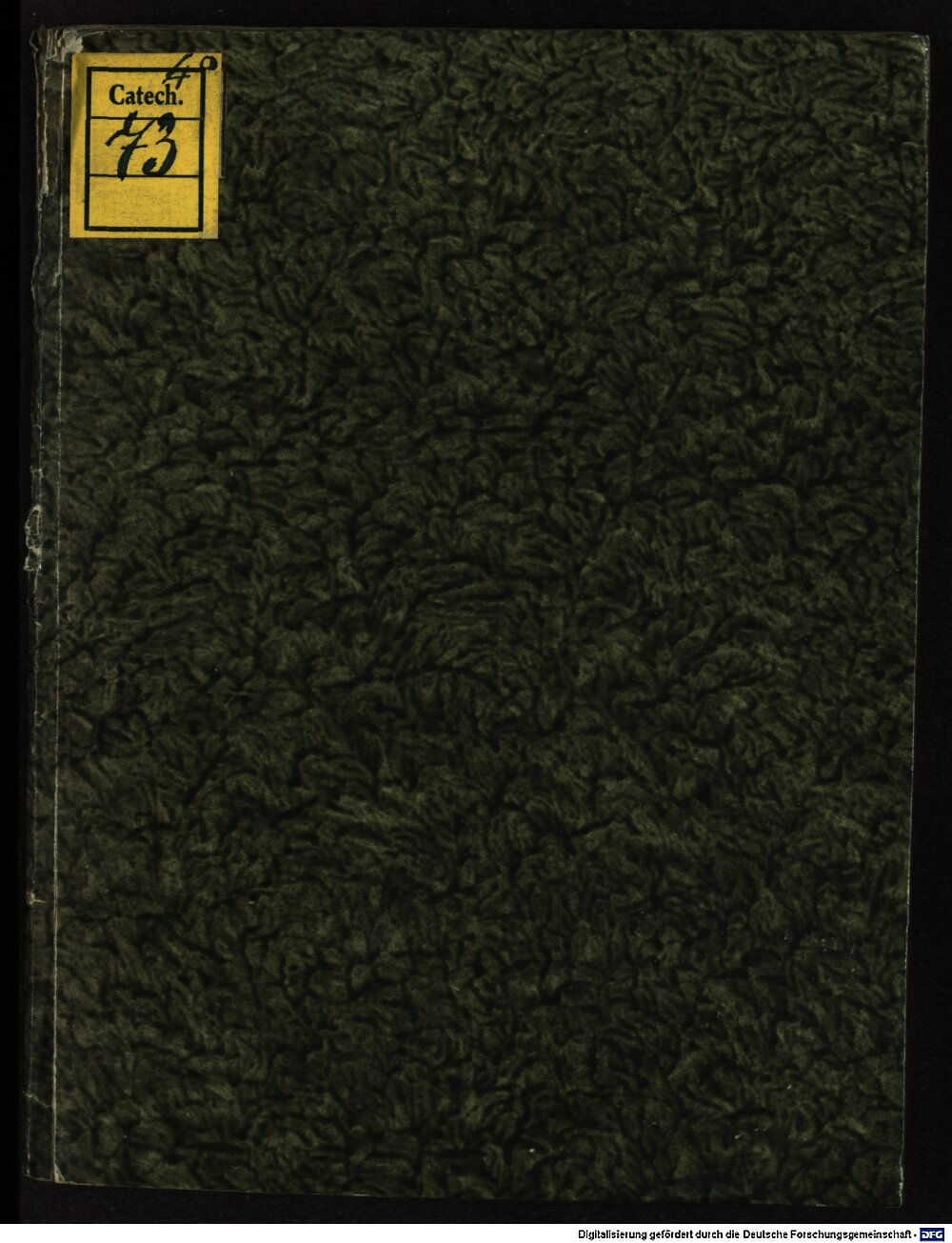 Wigand, Johann: Corpusculum Doctrinae, für das Pomezanische Bisthum Frankfurt a. M. 1578 (4 Catech. 73)