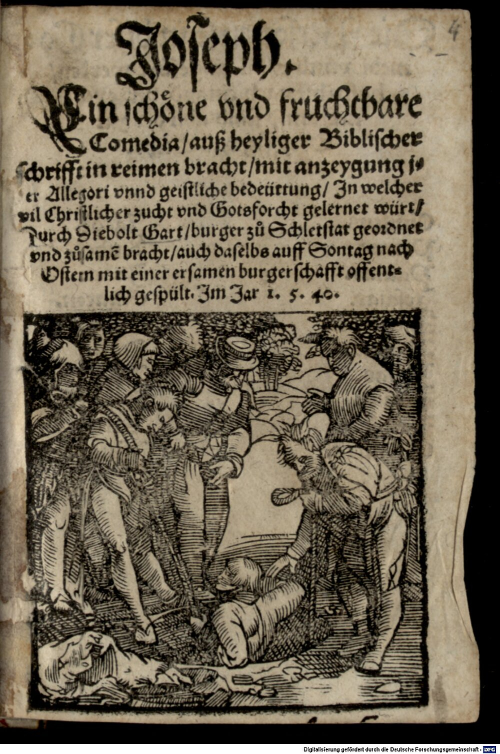 Gart, Thiebold: Joseph Augspurg 1542 (Catech. 466#Beibd.4)