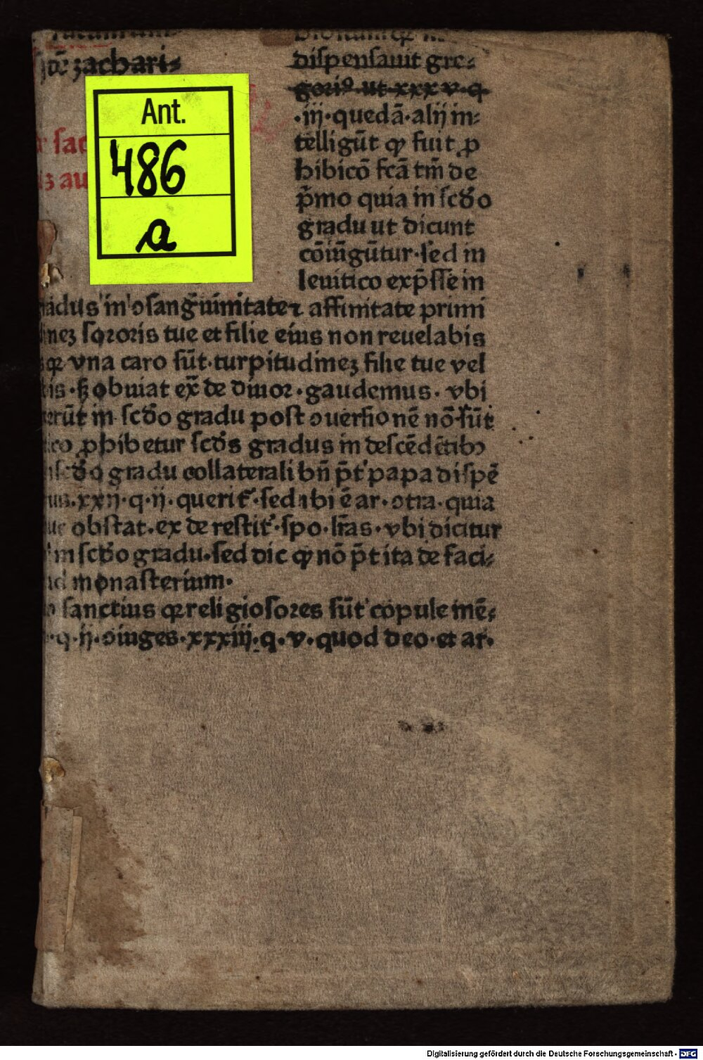 Hotman, François: Francisci Hotomanni ... De Veteribus Nuptiarum Ritibus Ac Solennitatibus observationes Francoforti Ad Moenum 1592 (Ant. 486 a)