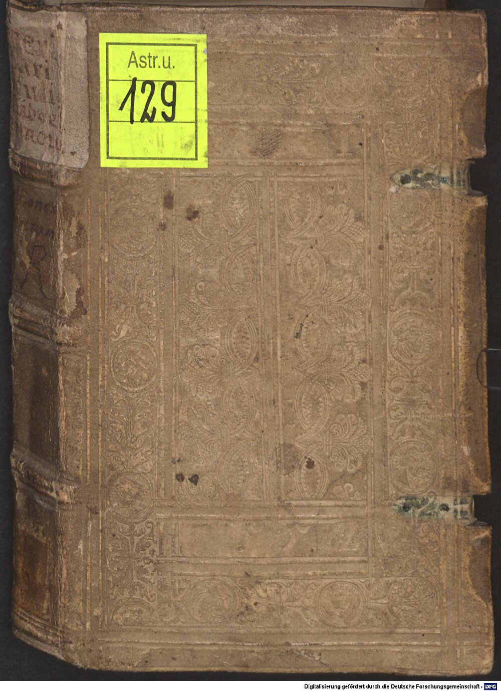 Peucer, Kaspar: Elementa Doctrinae De Circvlis Coelestibvs, Et Primo Motv VVittebergae 1551 (Astr.u. 129)