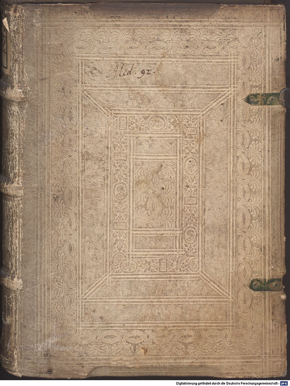 Mondella, Luigi: Epistolae medicinales Basilea 1543 (4 Med.g. 152)