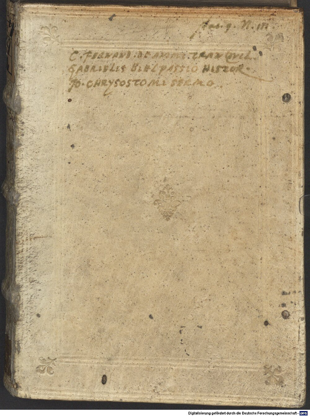Fernandus, Carolus: De animi tranquillitate Paris 1512 (4 P.lat. 419 a)