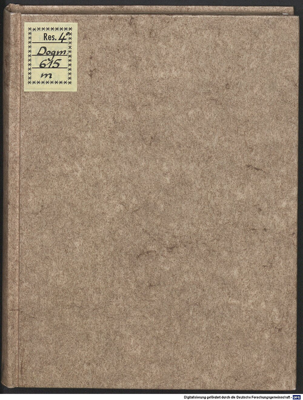 Wigand, Johann: Von der Erbsünde Jhena 1571 (Res/4 Dogm. 615 m)