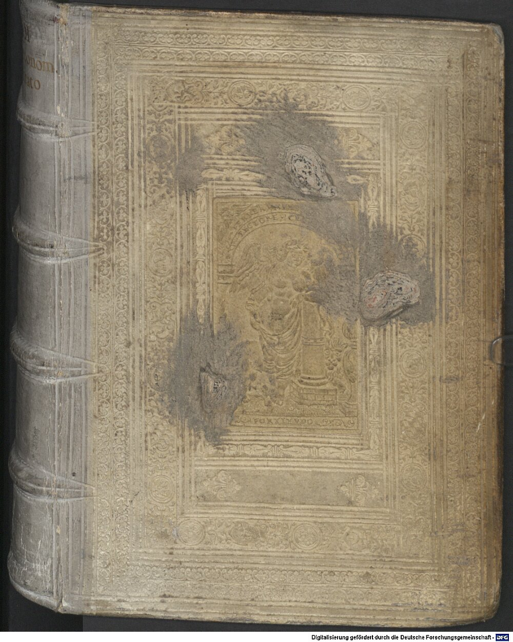 Wesenbeck, Matthaeus: Matthaei Vvesenbecii Commentarius Iuris, Oeconomia iam olim dictus Basileae 1579 (4 J.rom.c. 241)