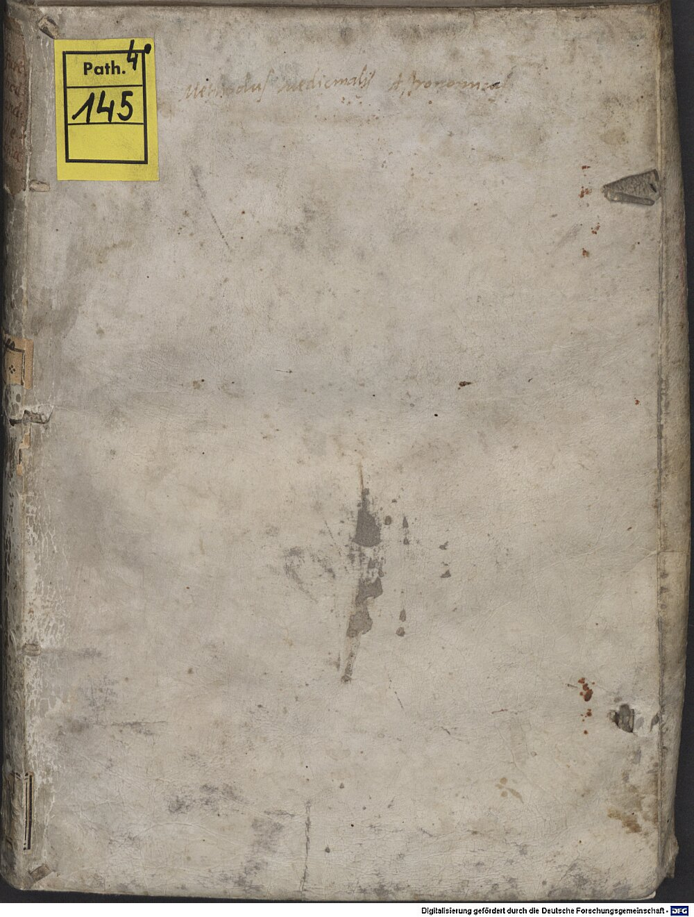 Virdung, Johann: Nova medicinae methodus Haganoa 1533 (4 Path. 145)
