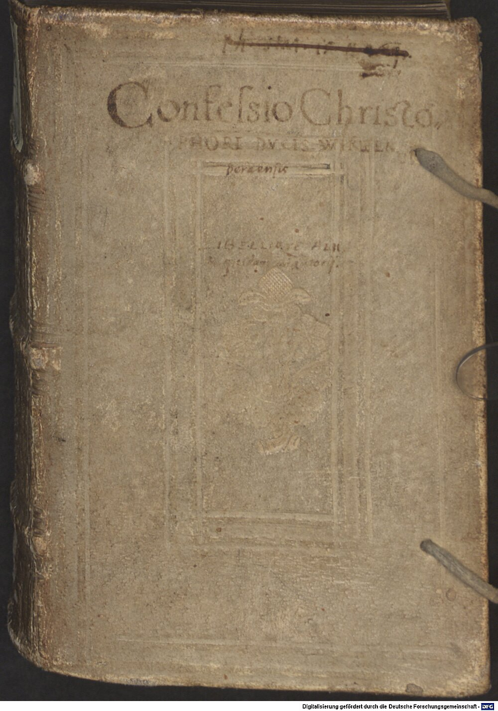 Paulus <Papa, IV.>: Epistola consolatoria ad suos dilectos filios, ne moveantur propter Lutheranorum religionem S.l. 1556 (Res/J.can.f. 86)