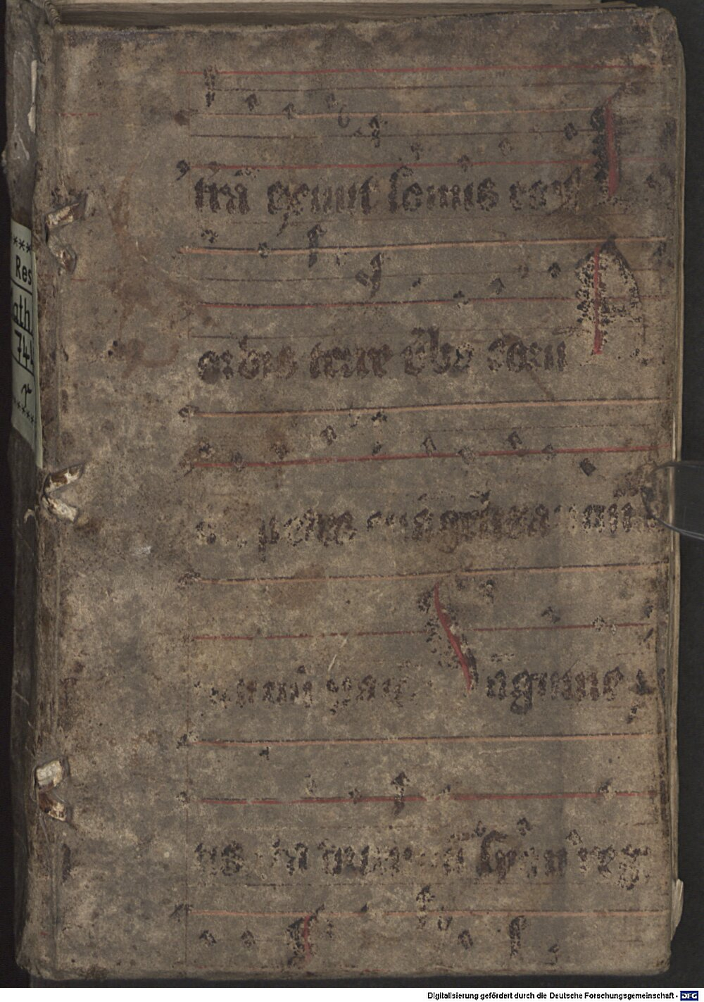 Koebel, Jacob: Rechenbuch Auff Linien und Ziffern Franckfort 1549 (Res/Math.p. 744 r)