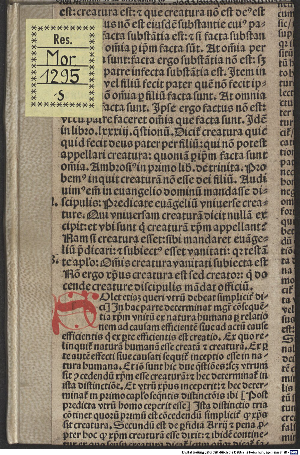 Musculus, Andreas: Hosen-Teüfel Franckfurt am Mayn 1563 (Res/Mor. 1295 s)