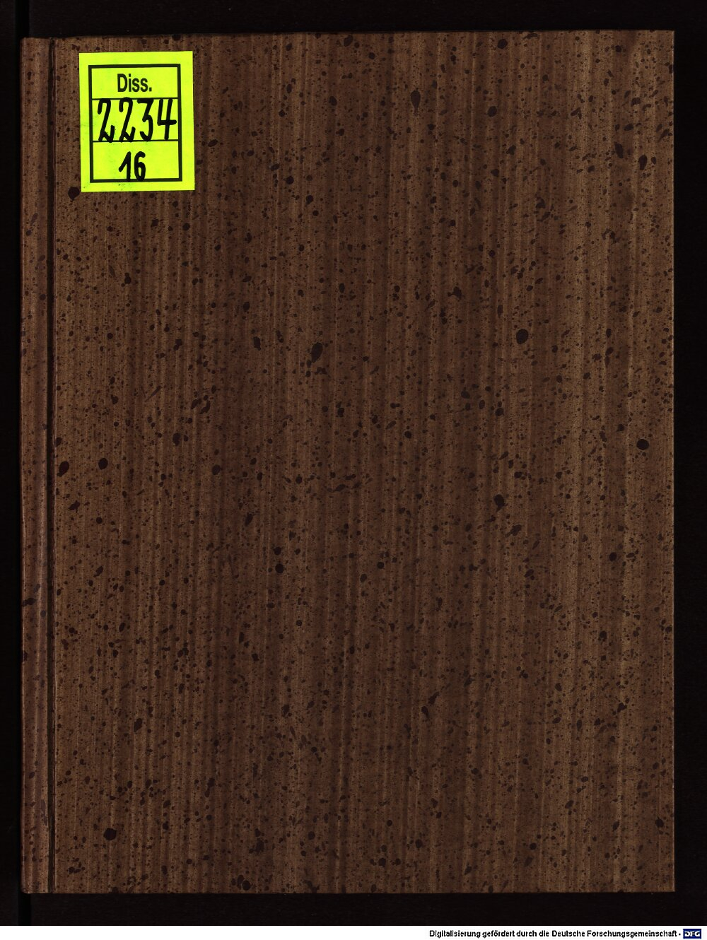 Grynaeus, Johann Jakob: Theses Theologicae De Peccato Originis Basileae 1595 (Diss. 2234,16)