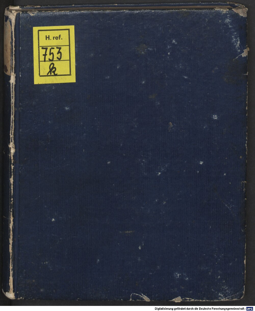 Bugenhagen, Johannes: Christlike Kerken-Ordeninge im lande Brunschwig, Wulffenbüttels deles Wittemberg 1543 (H.ref. 753 k)