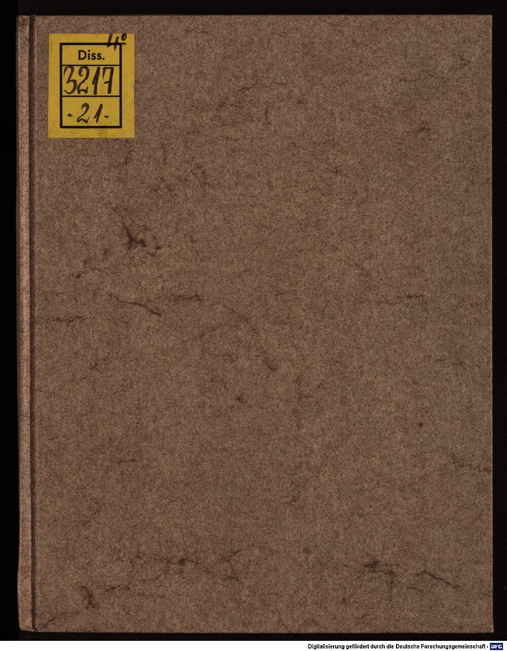 Giffen, Hubert van: Theses de rebus pupilli, et minorum XXV. annis sine decreto non alienandis vel obligandis Ingolstadium 1595 (4 Diss. 3217,21)