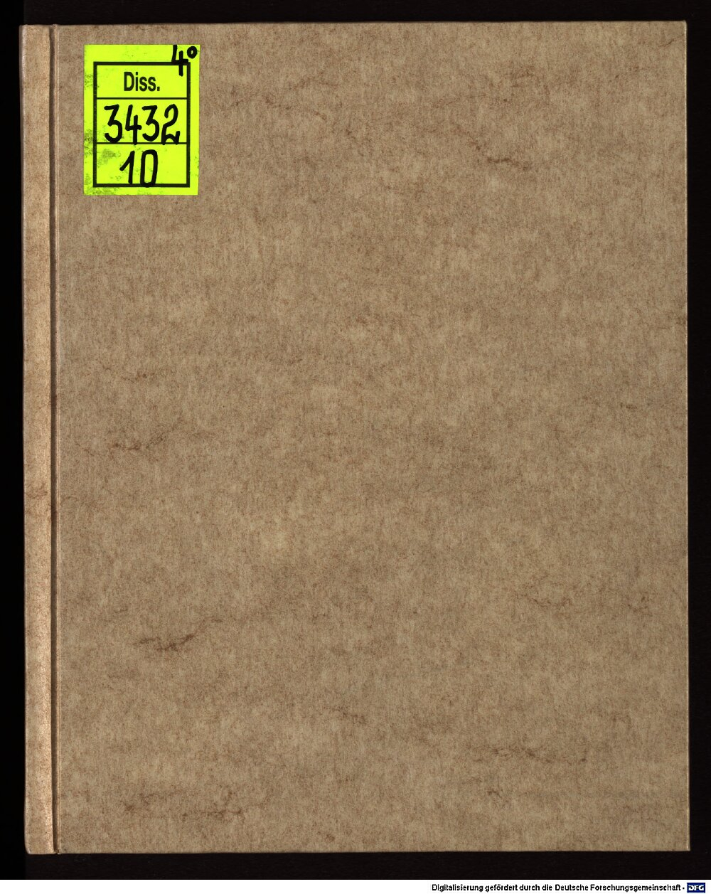 Obrecht, Georg: Disp. I. ex Obrechtianis scholis libri primi de iudiciis ... desumpta Argentoratum 1594 (4 Diss. 3432,10)