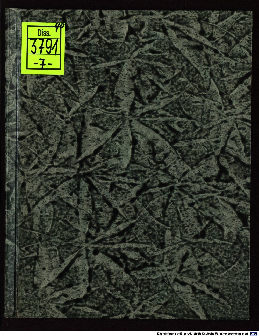 Schönfeld, Victorin: Theses de pleuritide Marpurgi 1576 (4 Diss. 3791,7)