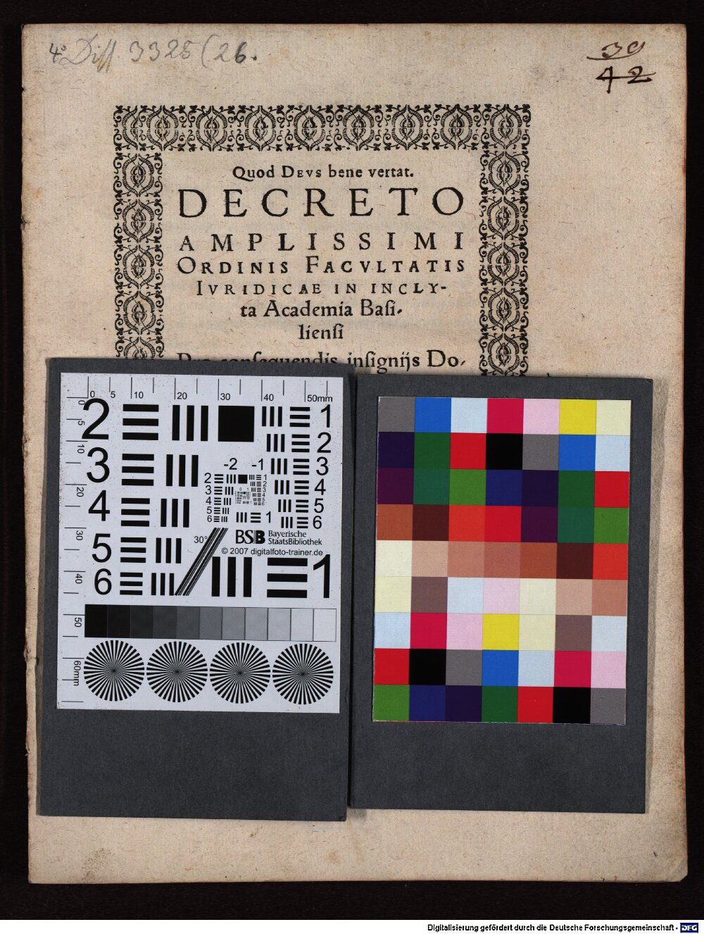Keuchen, Peter: Propositiones de compensationibus Basileae 1585 (4 Diss. 3325,26)