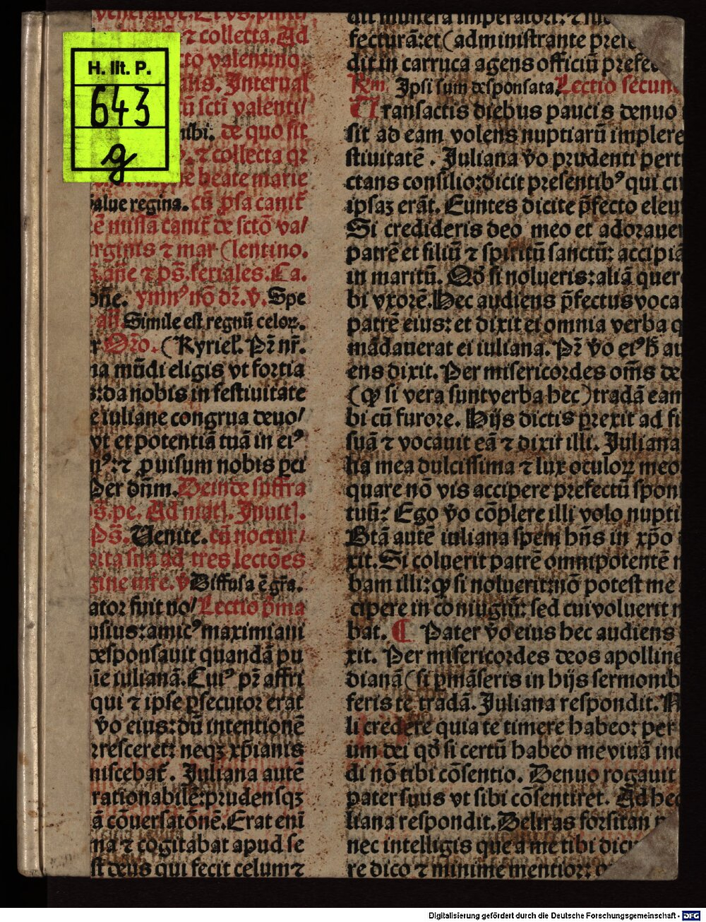 Eder, Georg: Quaerela Iustitiae In Coronatione Magnifici Nobilis & Clarissimi Viri, Domini Alexii Strauss, V.I. Doctoris, Academiae Viennensis pro tempore Rectoris Bursa Agni 1581 (H.lit.p. 643 g)