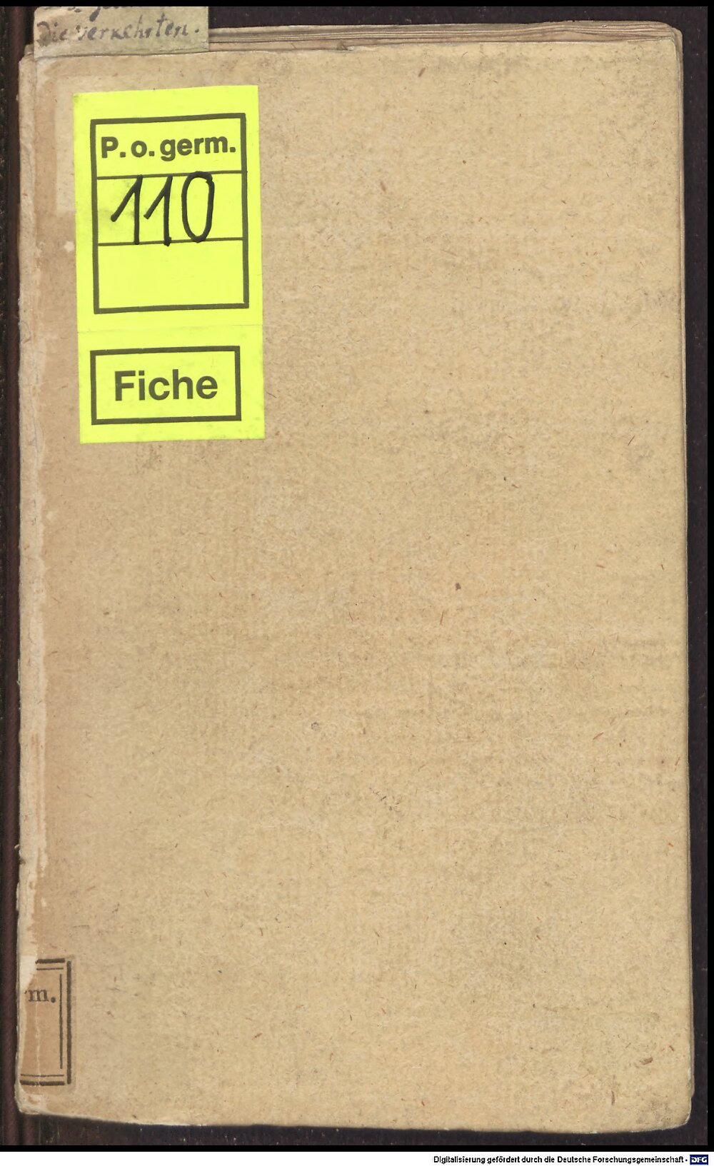 Fischart, Johann: Bewärung und Erklärung des Uralten gemeynen Sprüchworts: Die Gelehrten die Verkehrten S.l. 1584 (P.o.germ. 110)