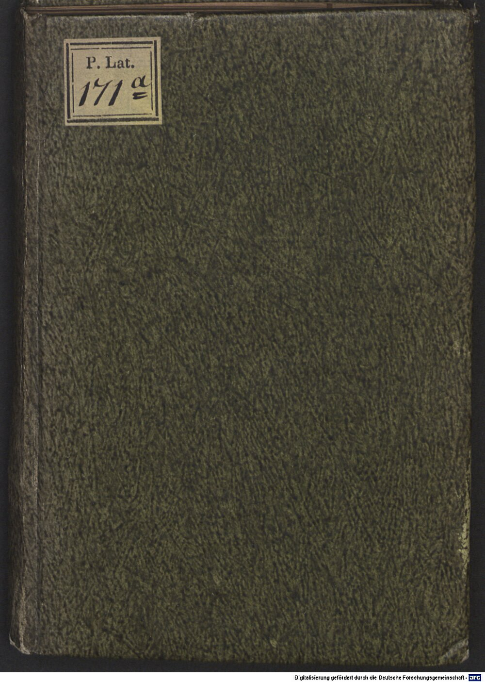 Augustinus, Aurelius: De Fide Et Operibvs, S. Avgvstini Episcopi Hipponensis Liber Vnvs Lipsiae 1539 (P.lat. 171 a)