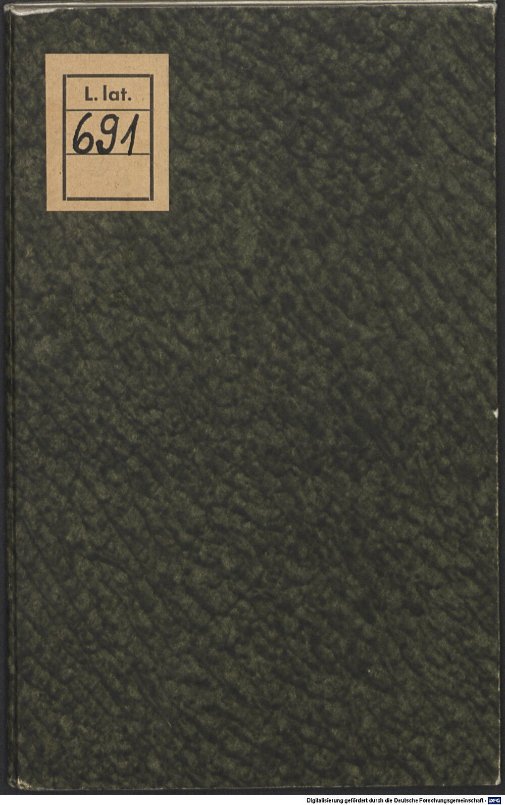 Tixier, Jean: Epithetorum libri II Francofurti 1584 (L.lat. 691)