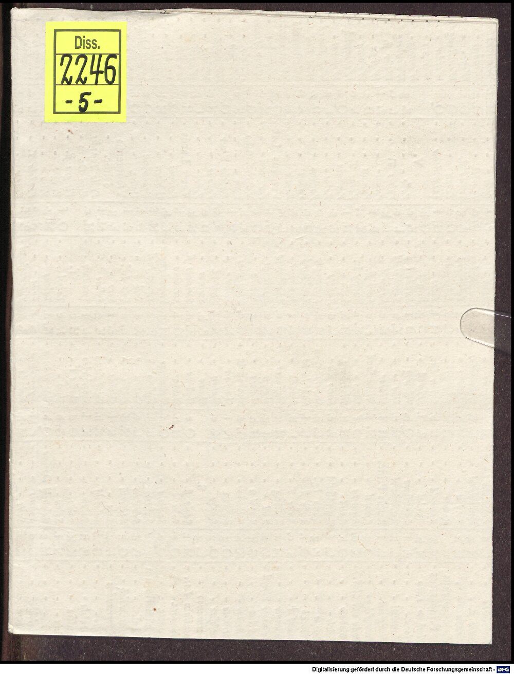 Andreä, Jacob: Dispvtatio De Peccato Originis Tubingae 1584 (Diss. 2246,5)