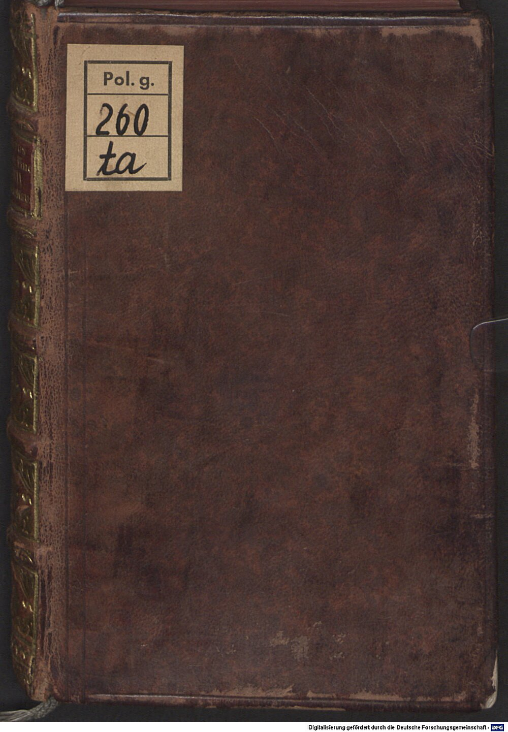 Engelbertus <Admontensis>: De ortu et fine Romani imperii liber Basileae 1553 (Pol.g. 260 ta)