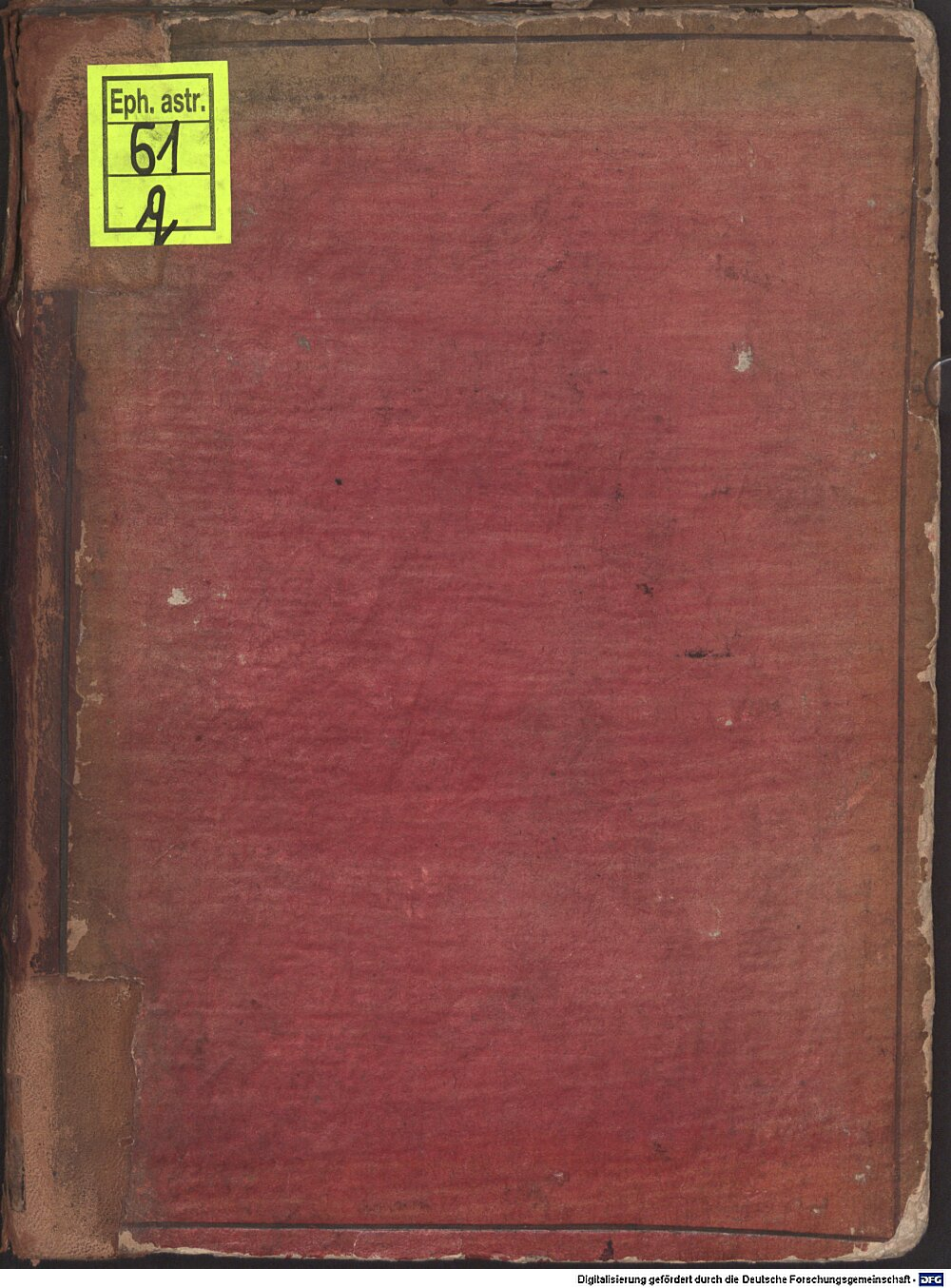 Stadius, Johannes: Ephemerides Novae, Avctae Et Repvrgatae Ioannis Stadii Leonnovthensis Mathematici Secvndvm Antverpiae Longitvdinem. Ab Anno 1554. vsque ad Annum 1600. Coloniae Agrippinae 1570 (Eph.astr. 61 q)