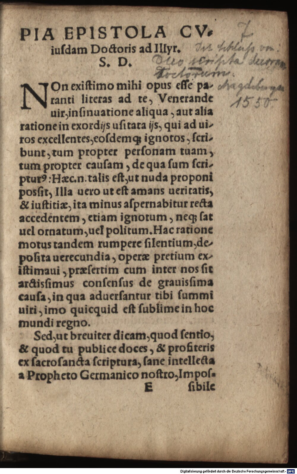 : Duo scripta duorum doctorum ... Lipsiae adiaphoricis corruptelis opposita Magdeburgum 1550 (Exeg. 1190#Beibd.7)