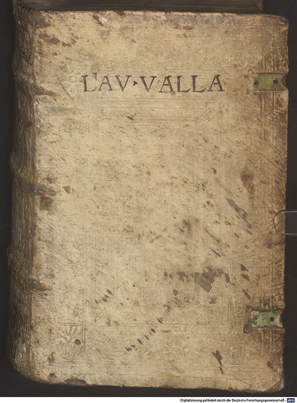 Valla, Laurentius: Elegantiarum libri sex Basilea 1543 (L.lat. 898)