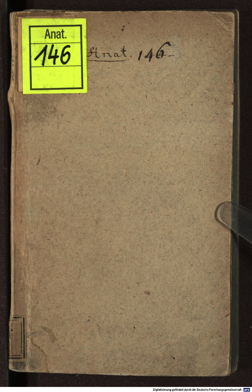Dresser, Matthaeus: De partibus corporis humani et de anima eiusque potentiis Witebergae 1581 (Anat. 146)