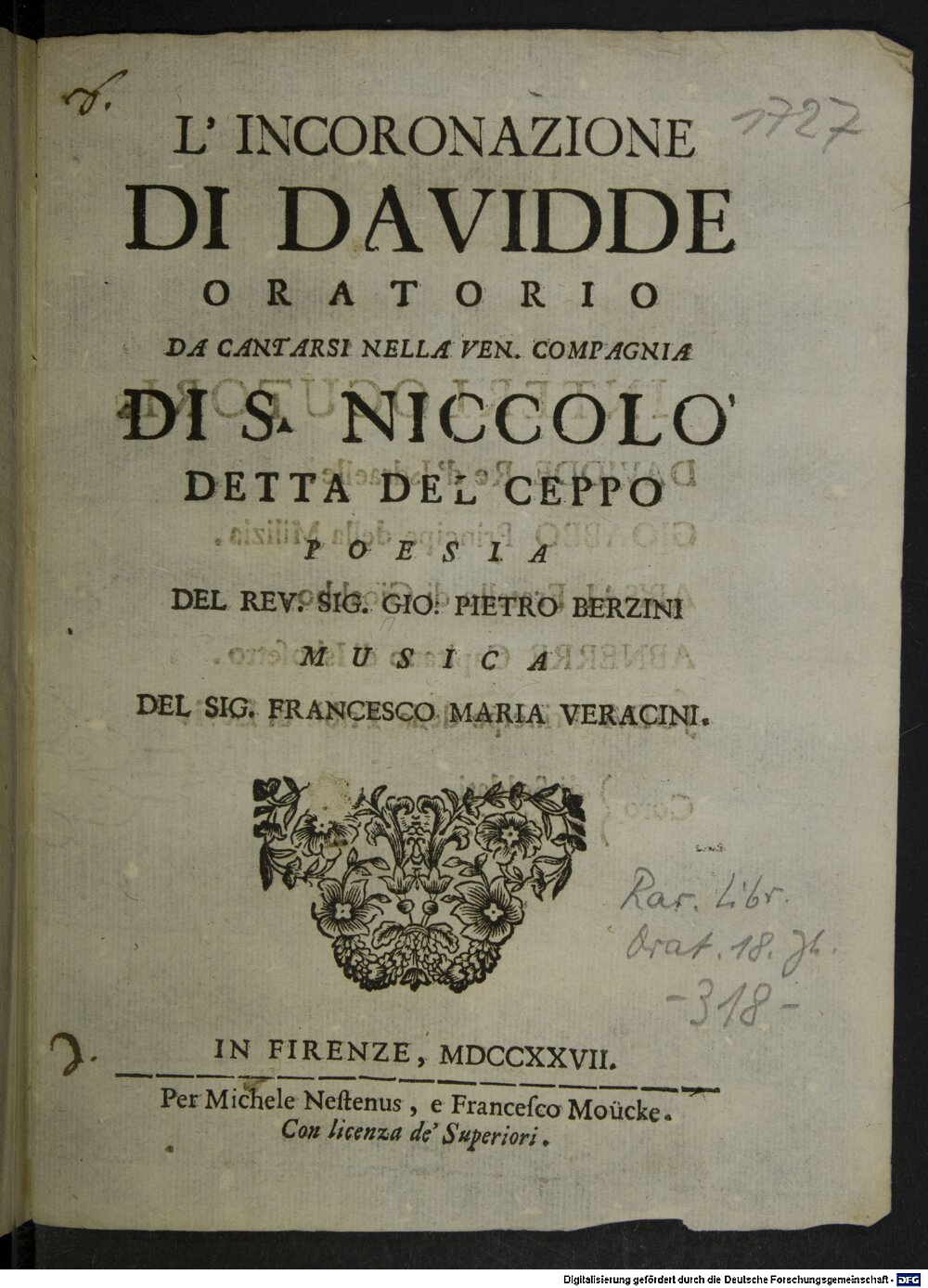 Veracini, Francesco Maria: