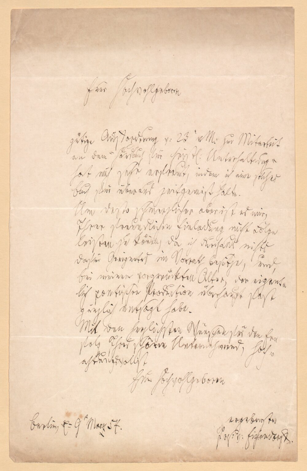 Joseph von Eichendorff 1788-1857