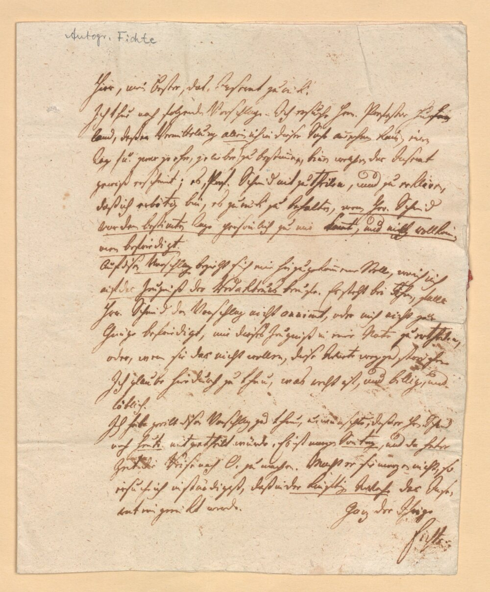 Johann Gottlieb Fichte 1762-1814
