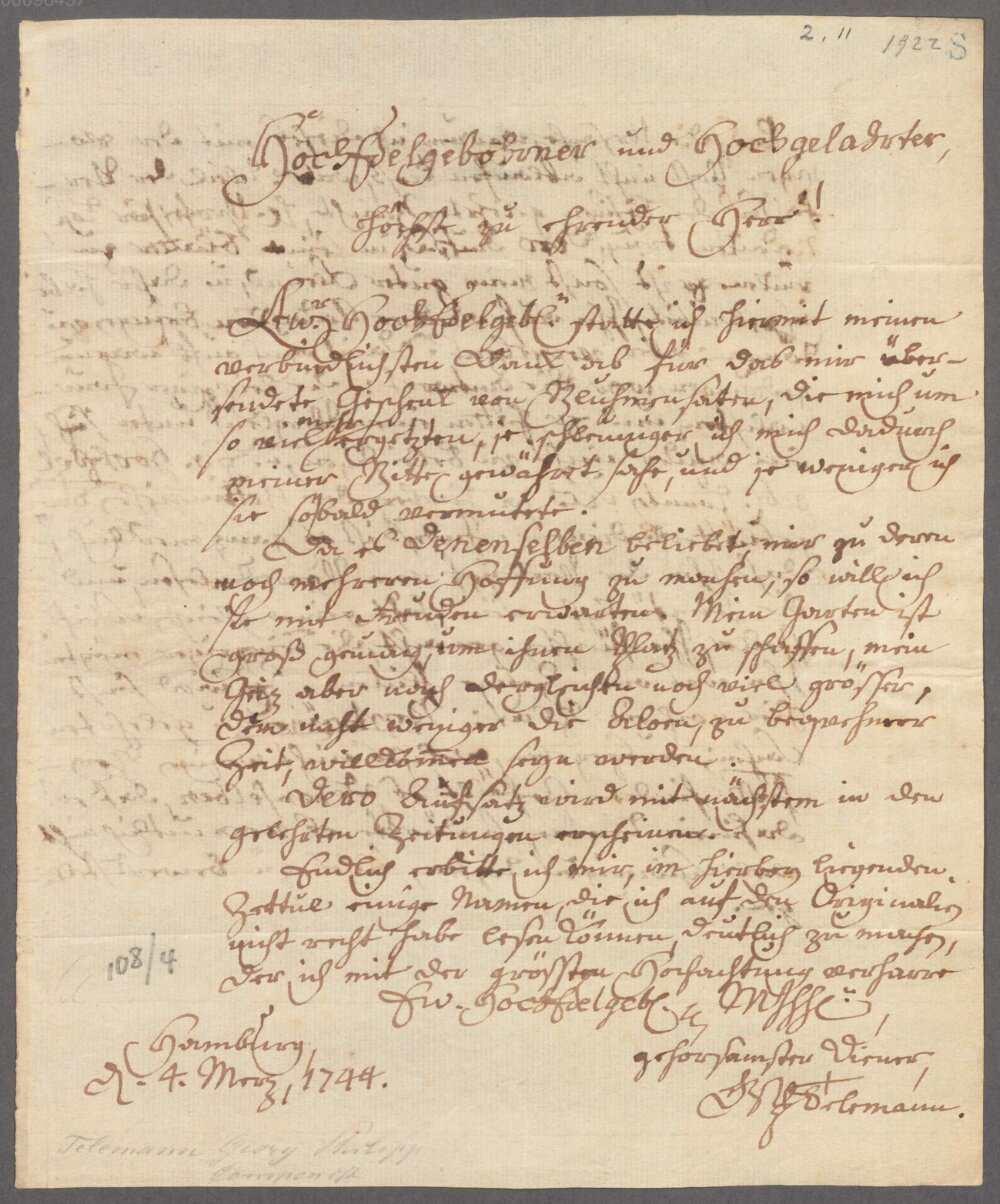 Georg Philipp Telemann 1681-1767