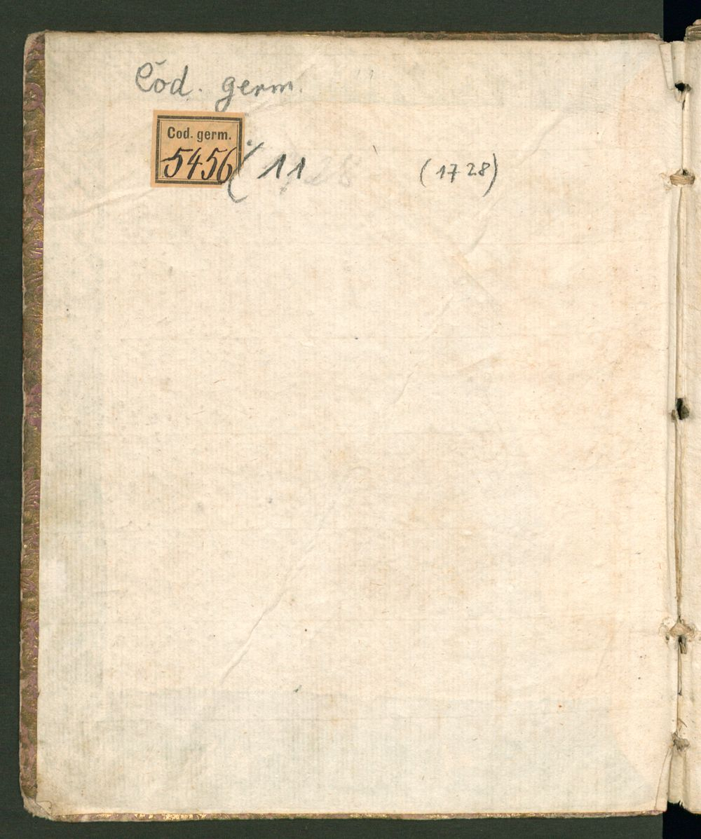Preysing, Johann Maximilian Emanuel von: Tageb�cher, Schreib-Calender auf ein besondere Form und Wei� allen Obrigkeiten, Kauff- und Handels-Leuthen, auch m�nniglich zum t�glichen Nutz also eingericht, auf das Jahr 1728 - BSB Cgm 5456(11 M�nchen 1728 (Cgm 5456(11)